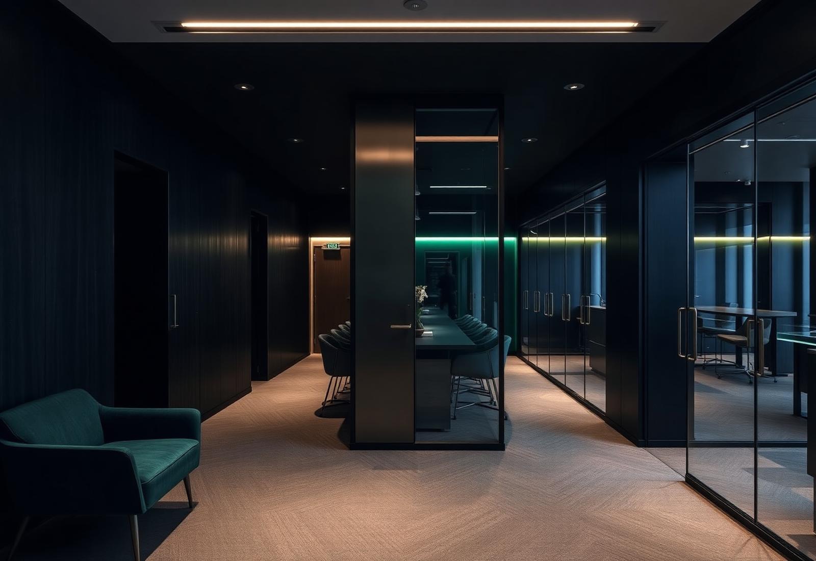 Modern Stockholm law office